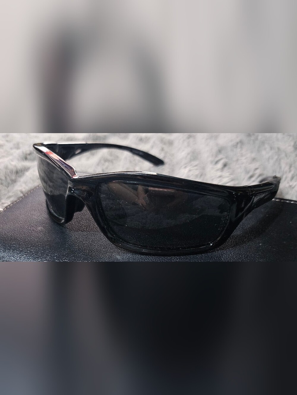 Crossfire!! Men's Black Sunglasses - Unbranded Polarized Look